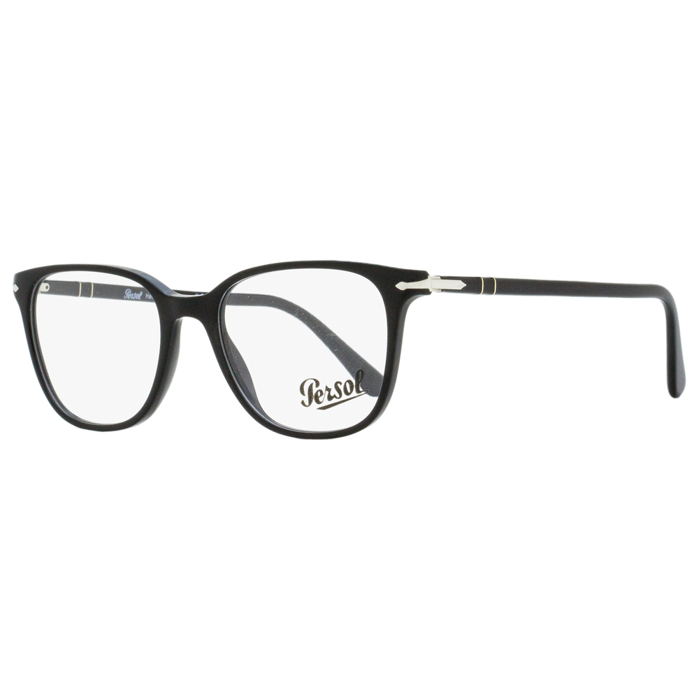 Persol Rectangular Eyeglasses PO3203V 95 Black 51mm 3203
